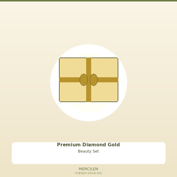 Mercilen Premium Diamond Gold Beauty Set